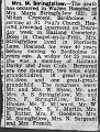 Maria Stringfellow (nee Garlick) Obituary